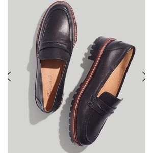 🎩 Madewell Corinne Lugsole loafer size 8.5 🎩